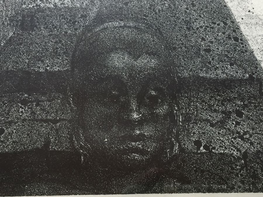 Louis Lozowick Lithograph, Safed, Israel, 1962 Hand Signed [Photo 8]