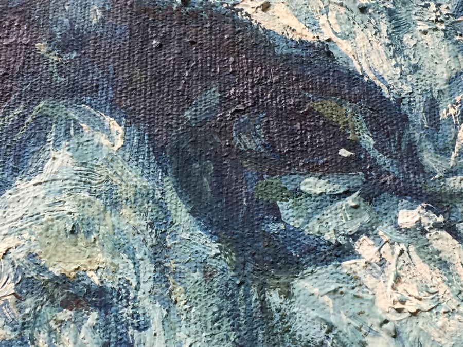 Original Oil Painting Of Patriarch By William Sunny Weintraub (Born 1926) Listed Artist [Photo 9]