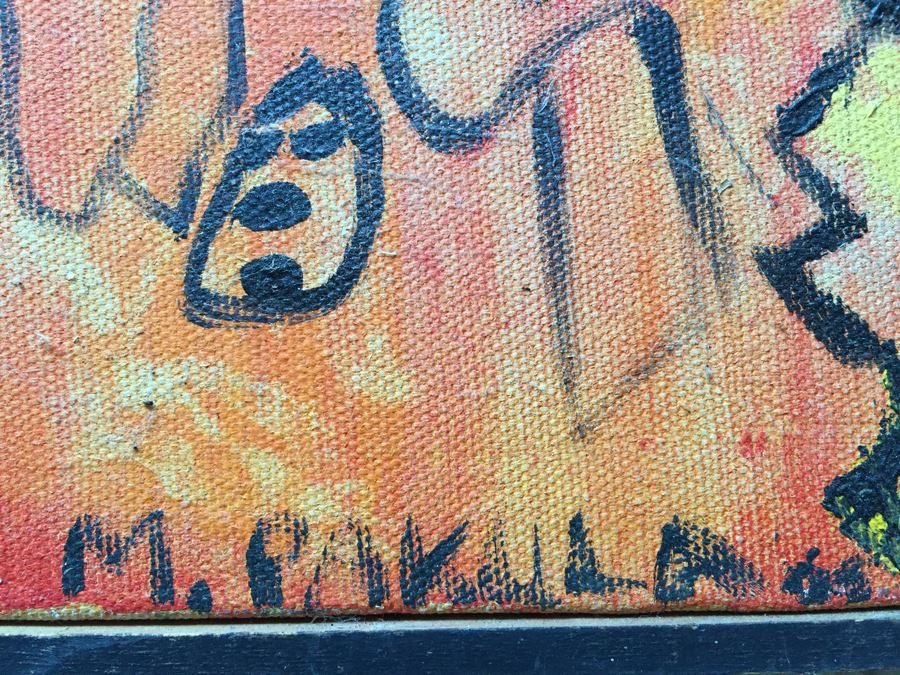 Original Painting On Canvas By Melanie Pakula Collage Of Faces 1966 [Photo 21]