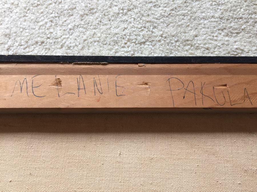 Original Painting On Canvas By Melanie Pakula Collage Of Faces 1966 [Photo 25]