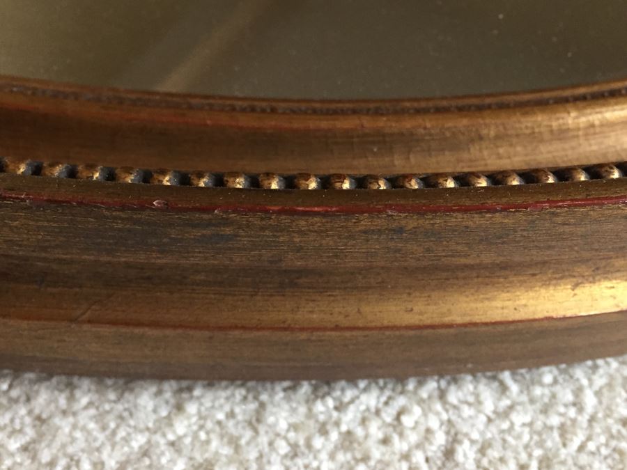Nice Gold Oval Mirror [Photo 7]
