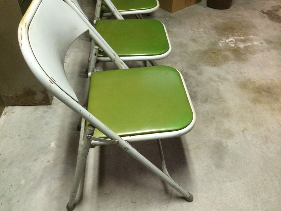 Vintage Samson Green Folding Chairs - Shwayder Bros., Inc [Photo 6]