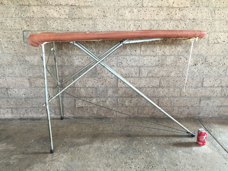 Vintage Auto Krat Ironing Table Board By The Rich Ladder & Mfg Co Cincinnati, OH [Photo 6]