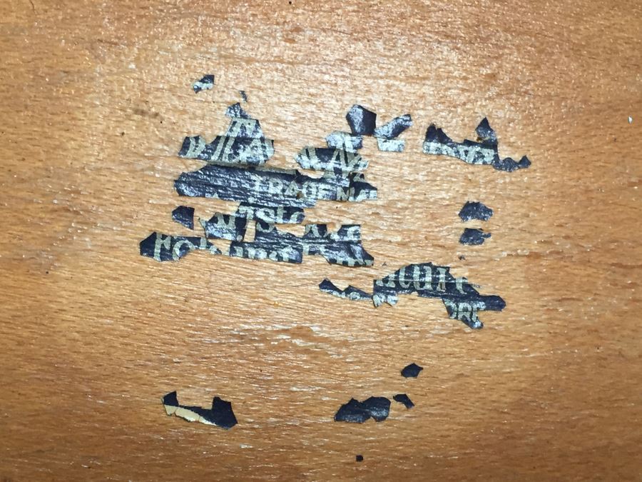 Vintage Wooden Folding Card Table [Photo 4]