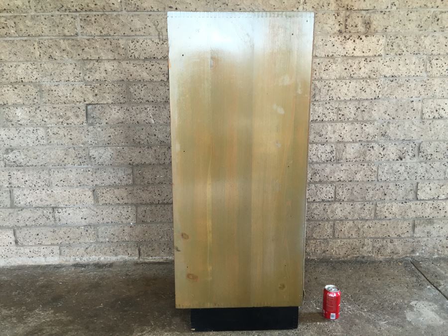 Nice Wooden Bookcase Painted Green - Genuine NASCO Product Manufactured By Nathan Shectman [Photo 6]