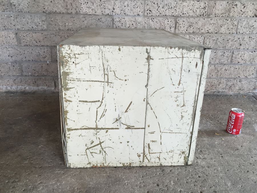 Wooden Cabinet Painted White - Genuine NASCO Product Manufactured By Nathan Shectman [Photo 10]