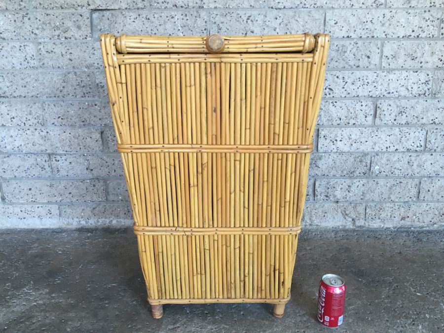Nice Bamboo Clothes Hamper [Photo 6]