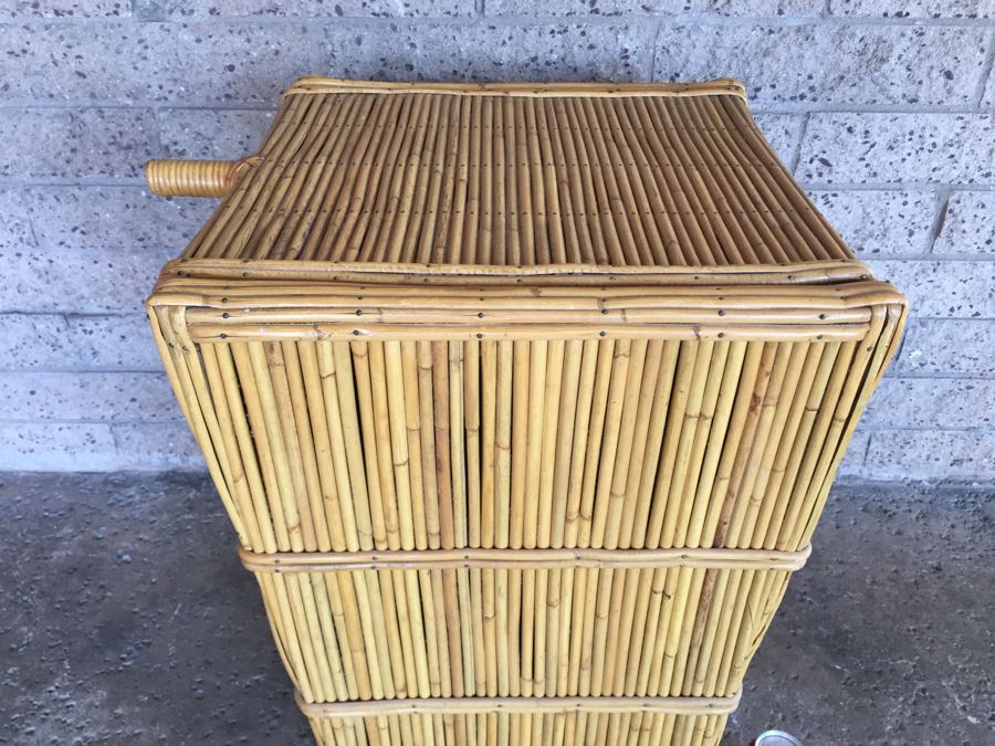 Nice Bamboo Clothes Hamper [Photo 12]