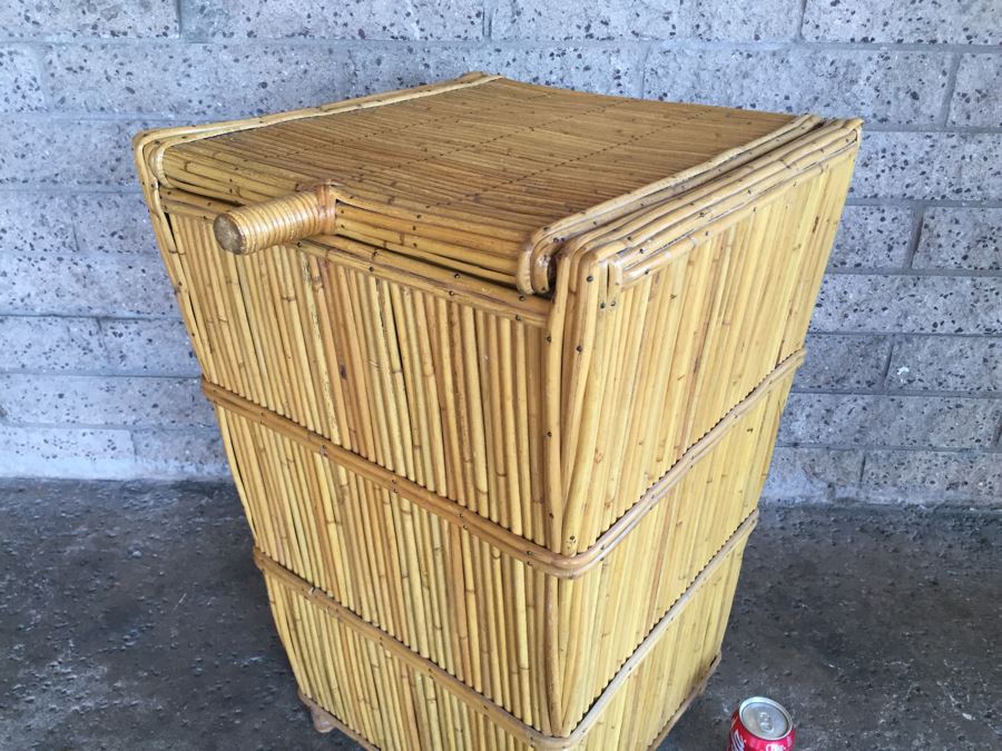 Nice Bamboo Clothes Hamper [Photo 2]