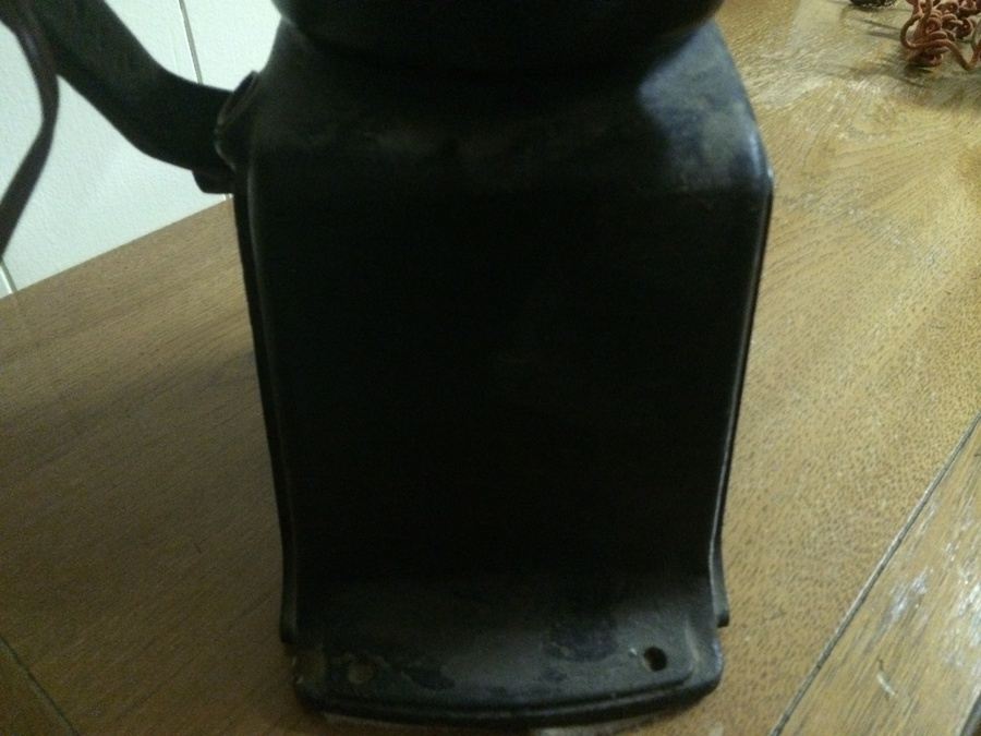 Industrial Lamp - Montgomery Ward Metal Cream Separator Royal Blue No. 43  [Photo 8]