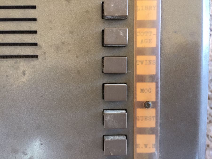 Vintage Executone Intercom From Mission Hills Estate [Photo 12]
