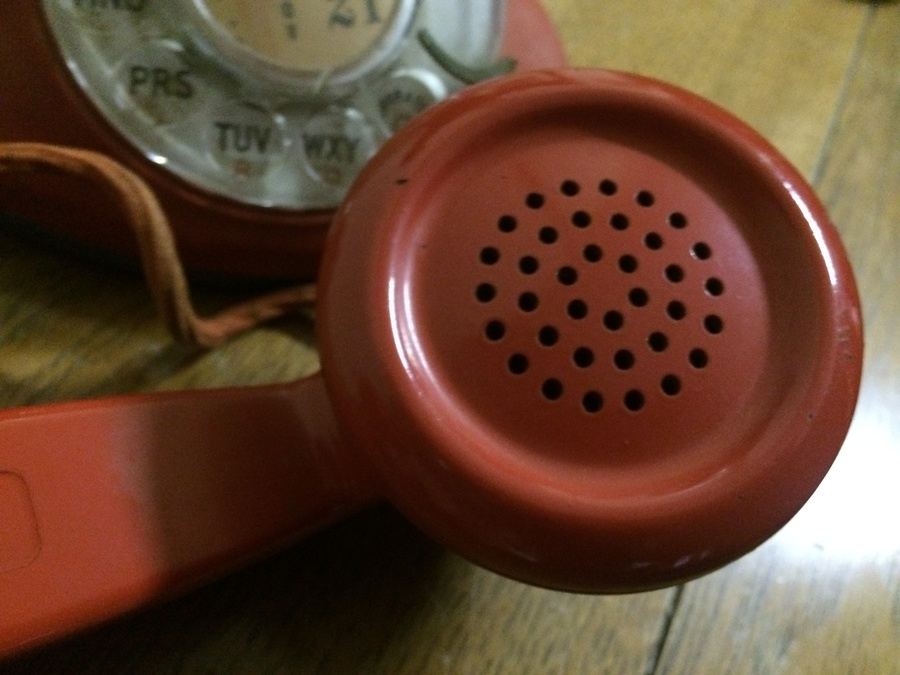 Bell Systems Western Electric F1 Rotary Phone Metal in Red [Photo 5]