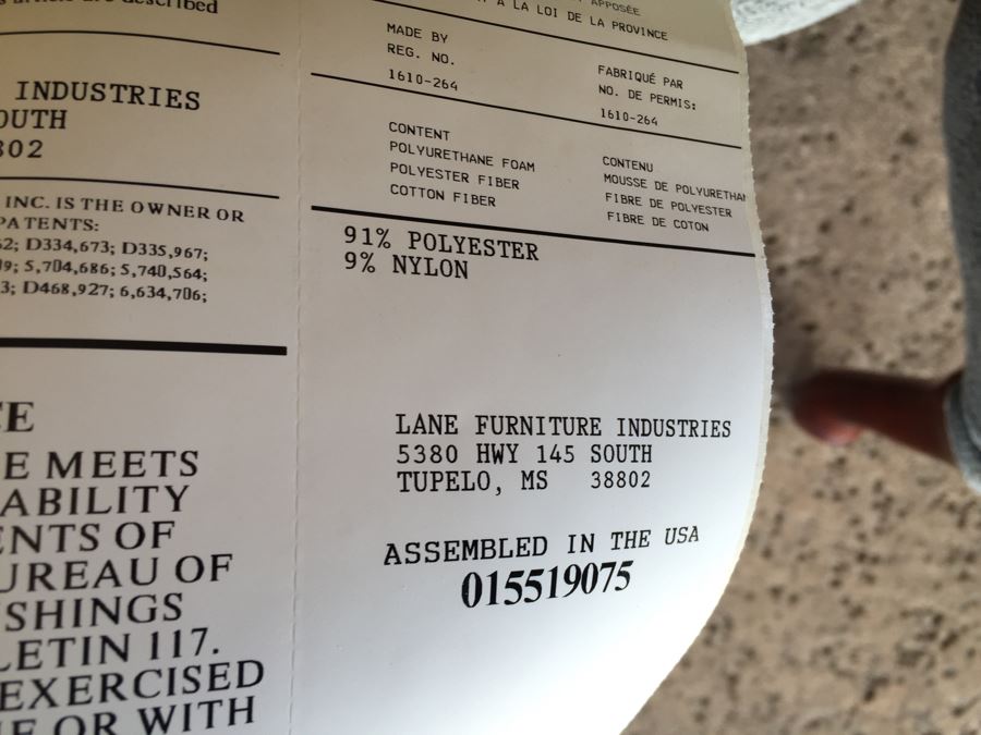 LANE Furniture Wingback Recliner Armchair [Photo 10]