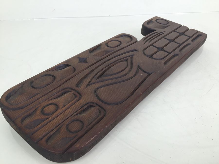 Wood Carving Pacific Northwest Style Crocodile [Photo 8]
