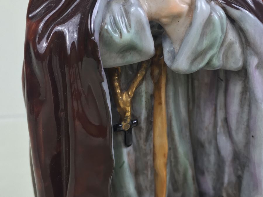 Monk Figurine Made In Germany N With 5 Star Crown Potschappel? [Photo 9]