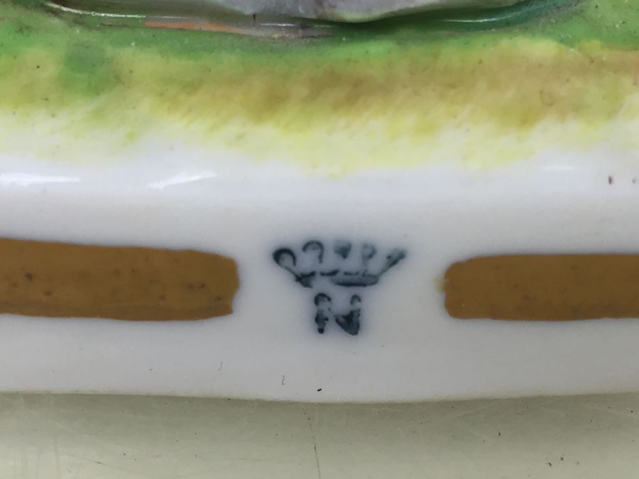 Monk Figurine Made In Germany N With 5 Star Crown Potschappel? [Photo 3]