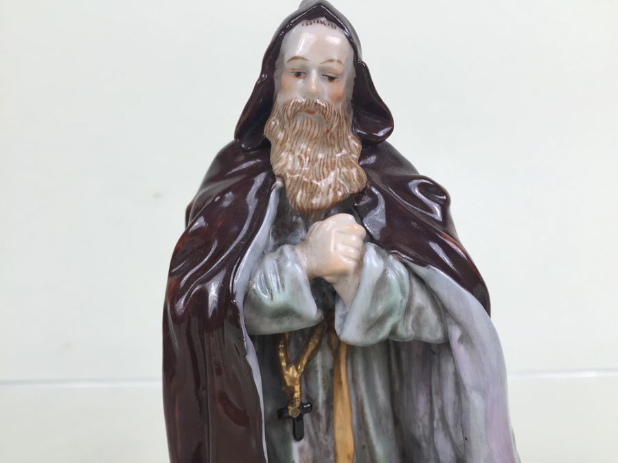 Monk Figurine Made In Germany N With 5 Star Crown Potschappel? [Photo 7]