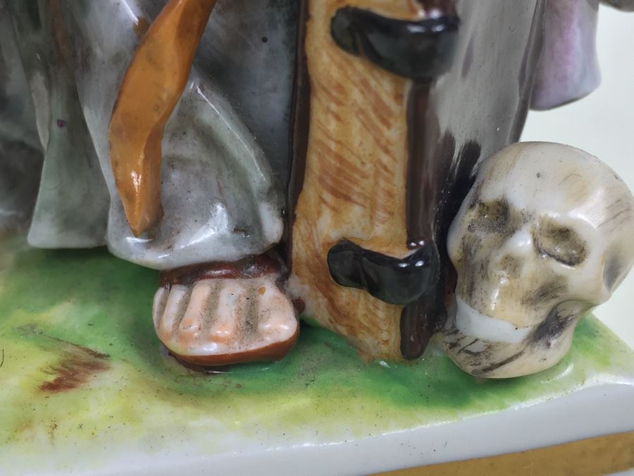 Monk Figurine Made In Germany N With 5 Star Crown Potschappel? [Photo 2]