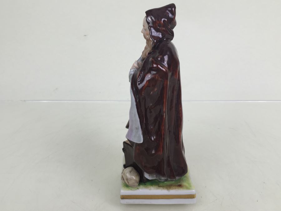 Monk Figurine Made In Germany N With 5 Star Crown Potschappel? [Photo 13]