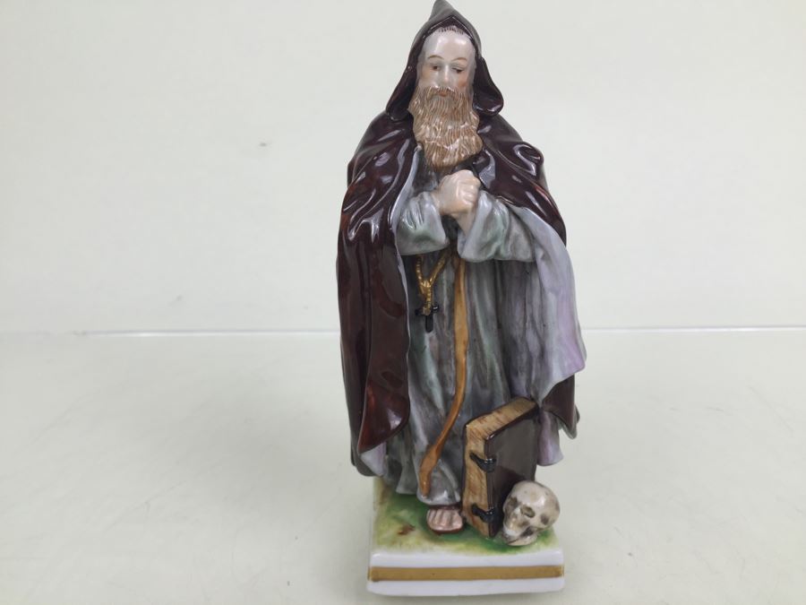 Monk Figurine Made In Germany N With 5 Star Crown Potschappel? [Photo 1]