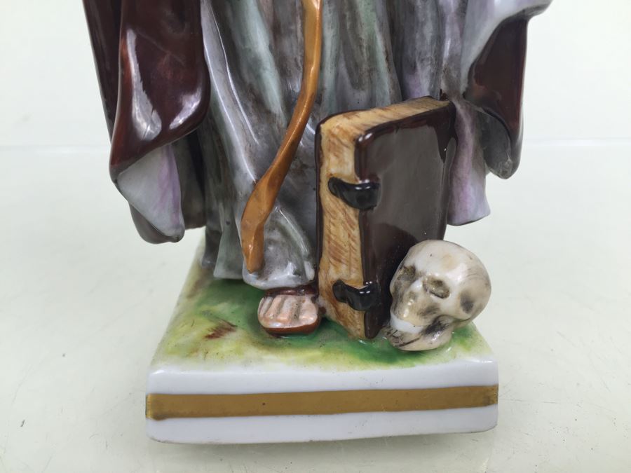 Monk Figurine Made In Germany N With 5 Star Crown Potschappel? [Photo 8]