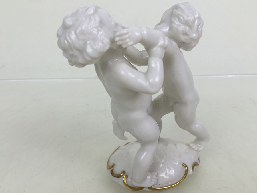 Hutschenreuther Selb LHS Germany Kunstabteilung Dancing Cherubs [Photo 7]