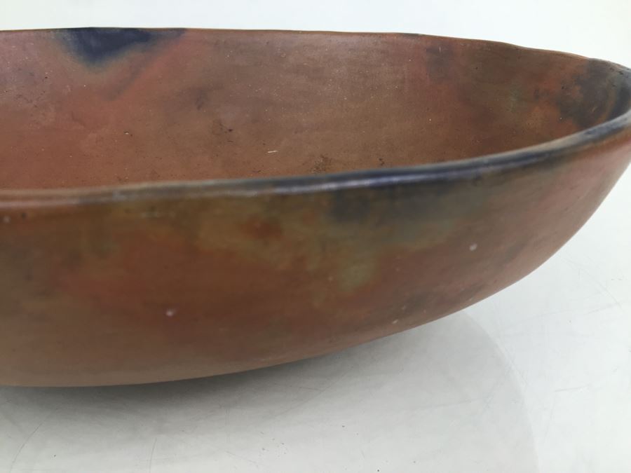 Large Pottery Bowl Signed Marcos [Photo 8]