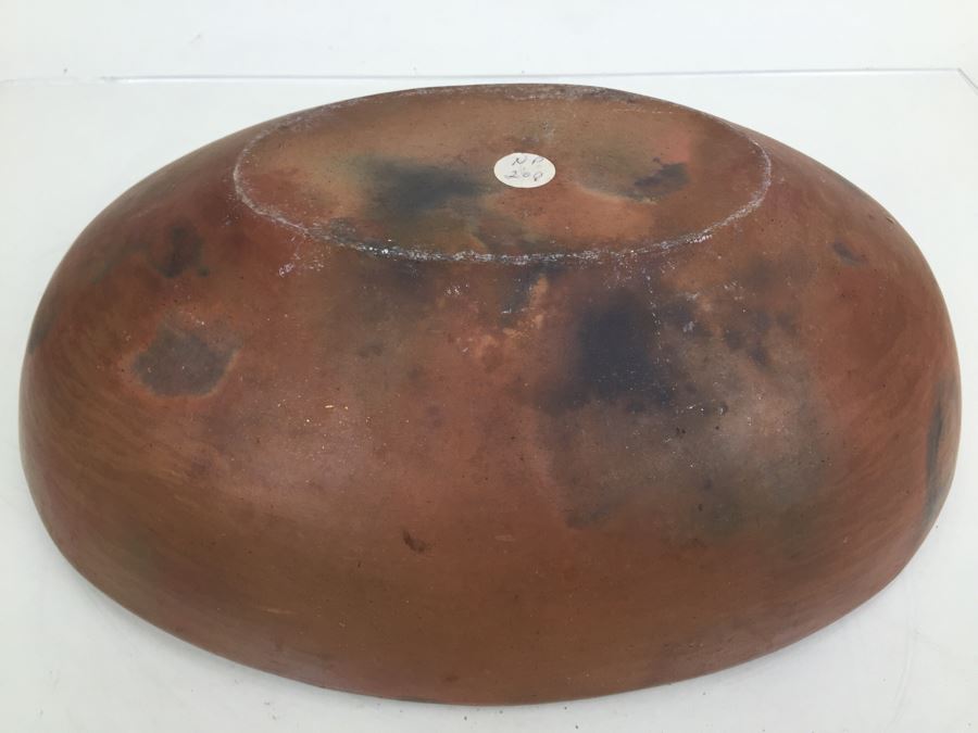 Large Pottery Bowl Signed Marcos [Photo 10]