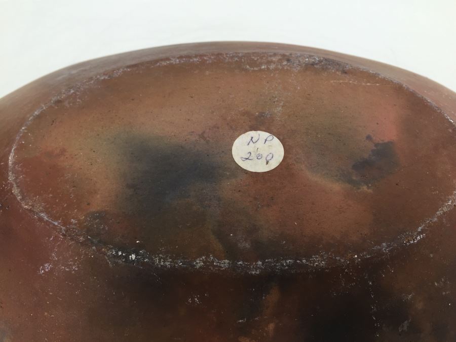 Large Pottery Bowl Signed Marcos [Photo 11]