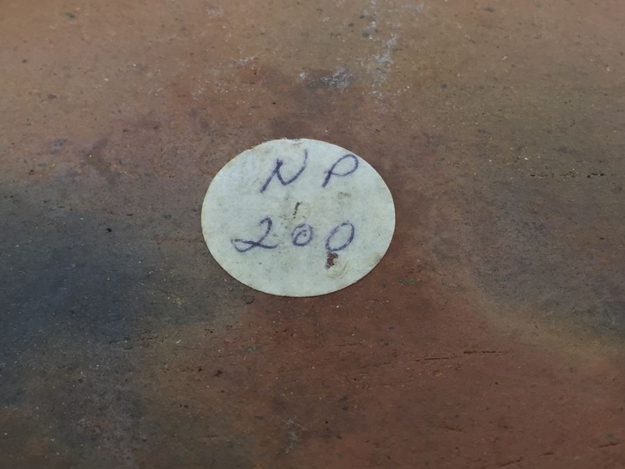 Large Pottery Bowl Signed Marcos [Photo 3]