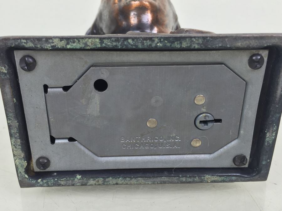 Ben Franklin Metal Bank Suffolk Franklin Savings Bank Boston No Key [Photo 11]
