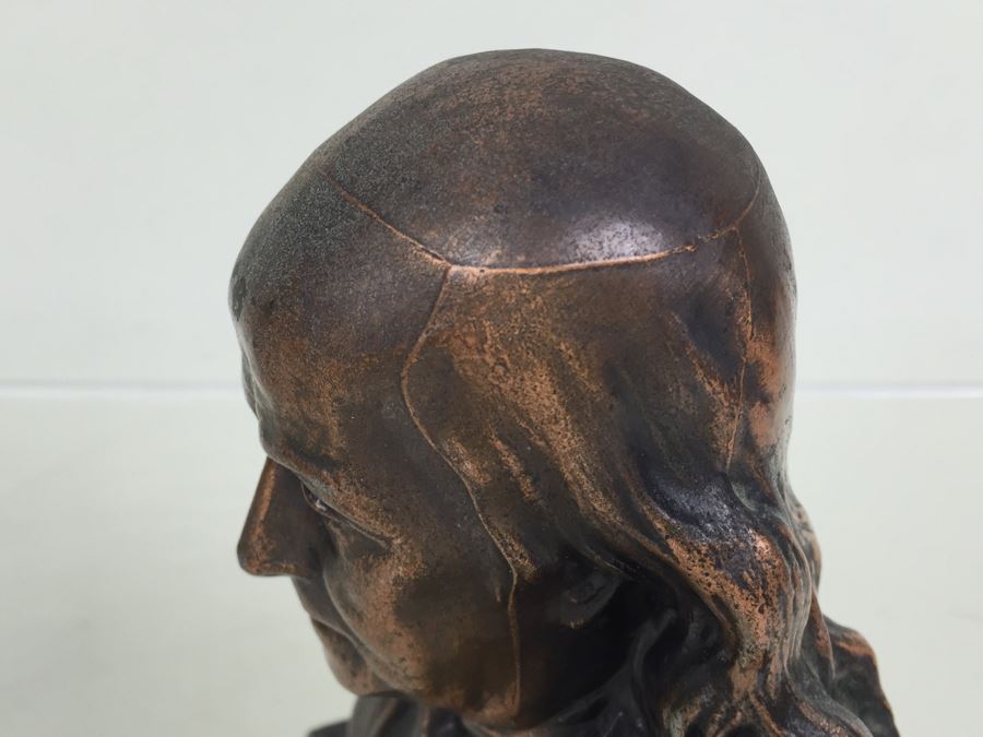 Ben Franklin Metal Bank Suffolk Franklin Savings Bank Boston No Key [Photo 8]