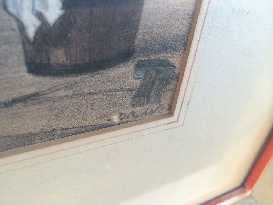 1863 Draner ~ Renard: Hand Colored Lithographs in Vintage Frames [Photo 17]