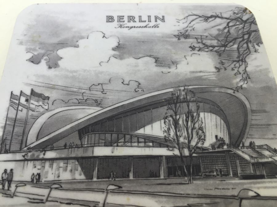 Set Of Bernard Buffet & Berlin Germany Schuberth Coasters [Photo 16]