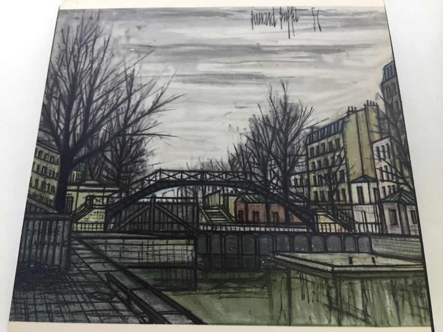 Set Of Bernard Buffet & Berlin Germany Schuberth Coasters [Photo 3]