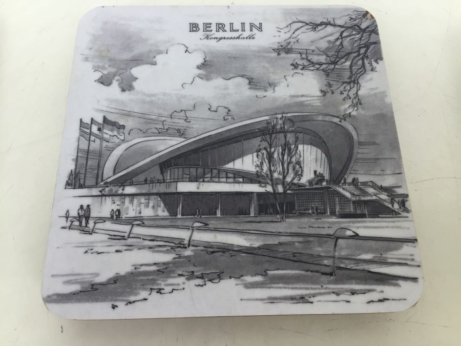 Set Of Bernard Buffet & Berlin Germany Schuberth Coasters [Photo 15]