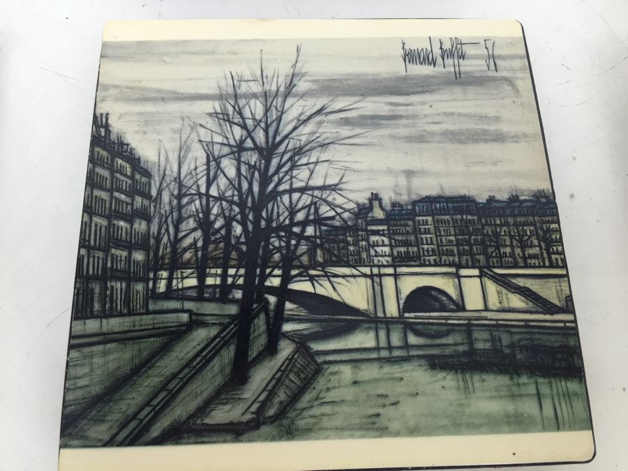Set Of Bernard Buffet & Berlin Germany Schuberth Coasters [Photo 8]