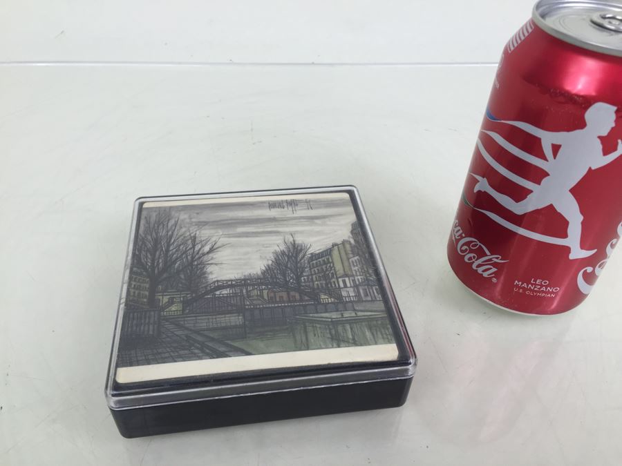 Set Of Bernard Buffet & Berlin Germany Schuberth Coasters [Photo 4]
