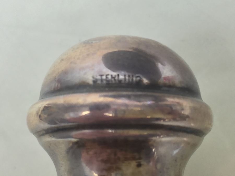 Hallmark Silversmiths Sterling Base And Handles Wooden Salad Bowl Set New York [Photo 12]