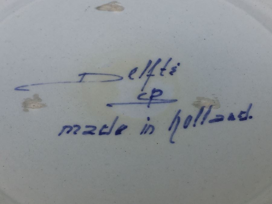 Delft CP Made In Holland Bowl With Lid [Photo 3]