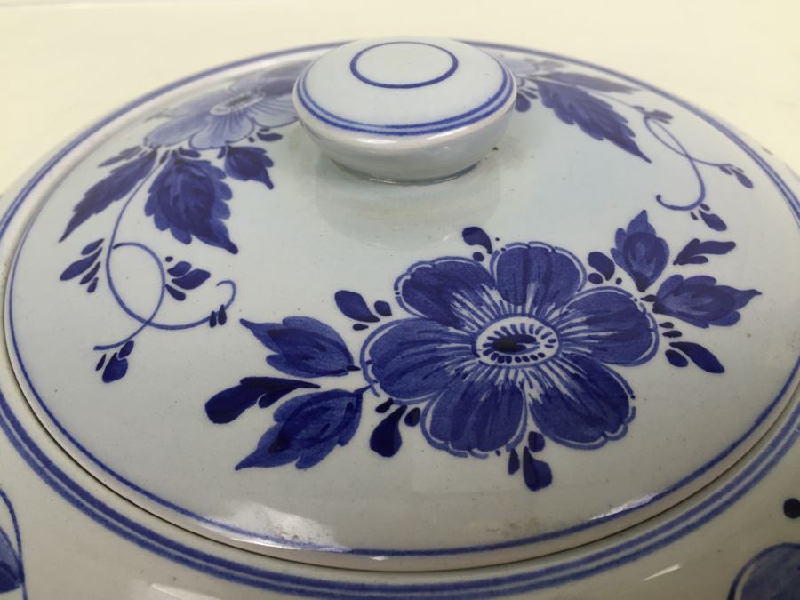 Delft CP Made In Holland Bowl With Lid [Photo 6]