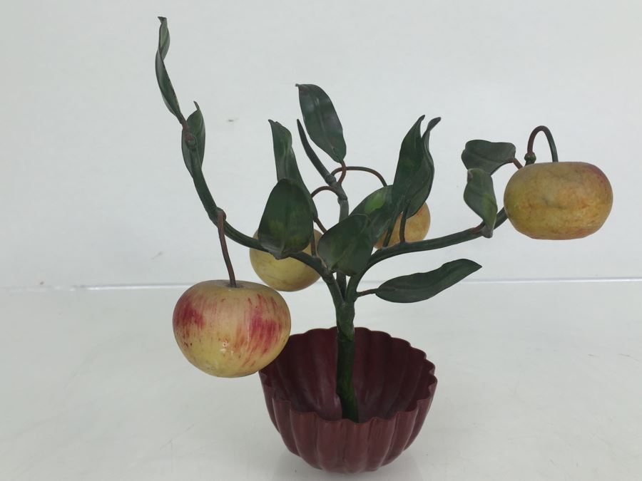Metal Fruit Tree Sculpture [Photo 3]