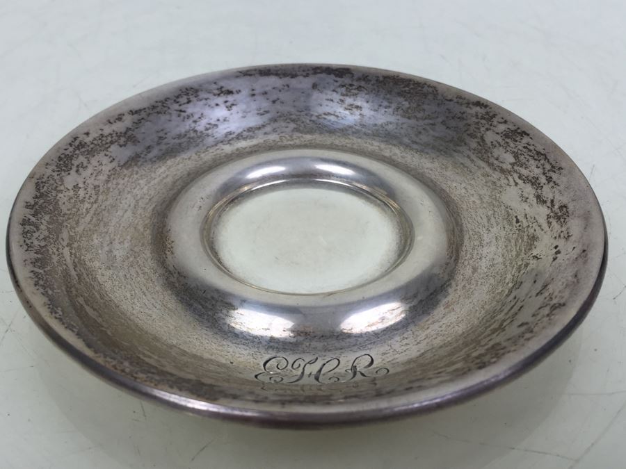 Sterling Silver Demitasse Cup Holder With Saucer [Photo 12]