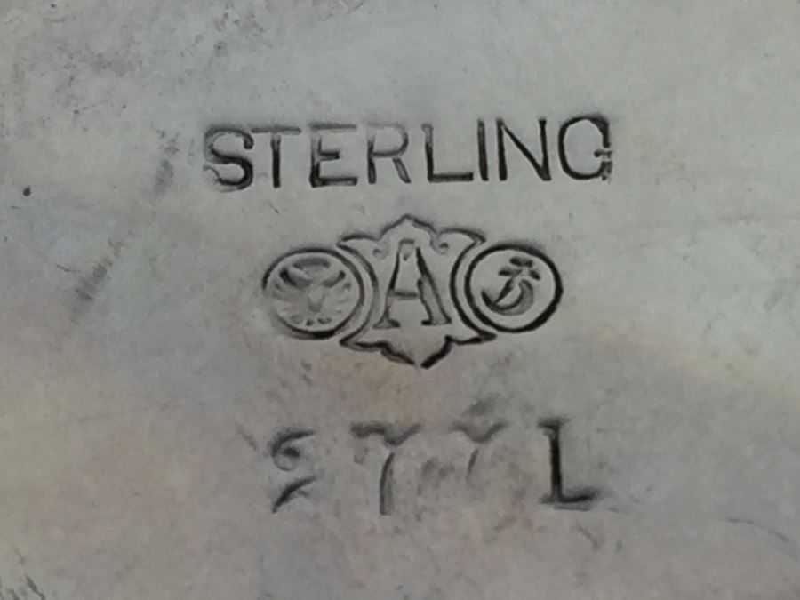 Sterling Silver Demitasse Cup Holder With Saucer [Photo 3]