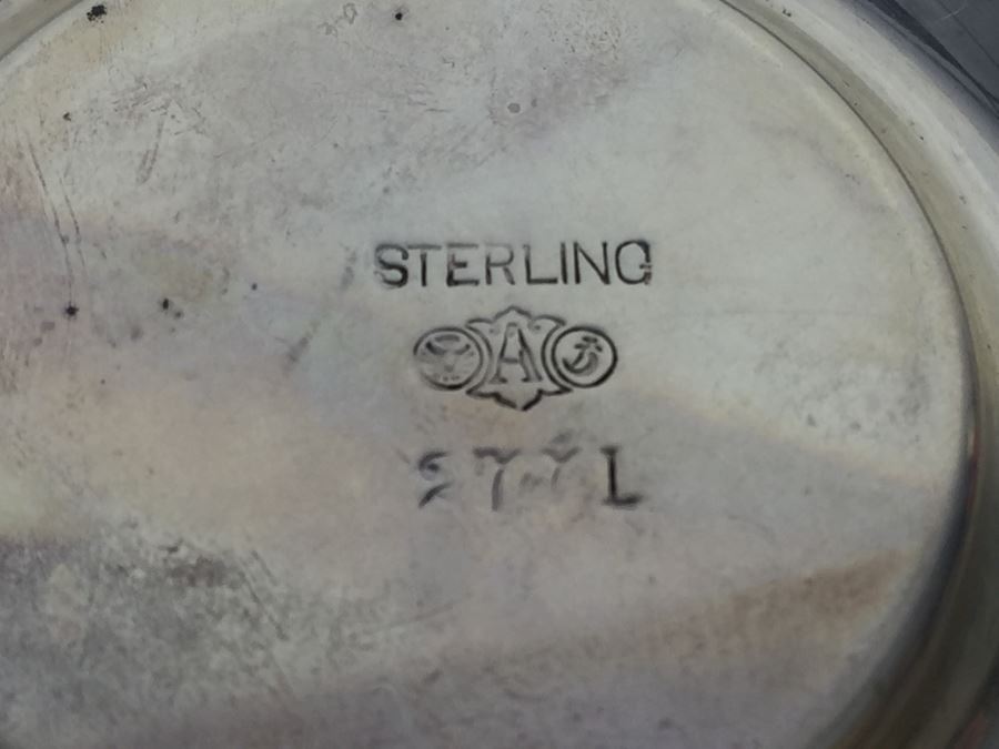 Sterling Silver Demitasse Cup Holder With Saucer [Photo 14]