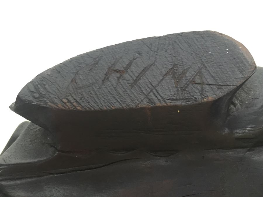 Set Of 3 Chinese Carved Wood Stands [Photo 11]