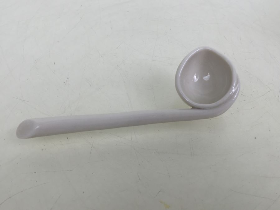 Hand Made Sugar Bowl With Birds Perched On Rim Signed Kimberly Johnson? 1984 [Photo 9]