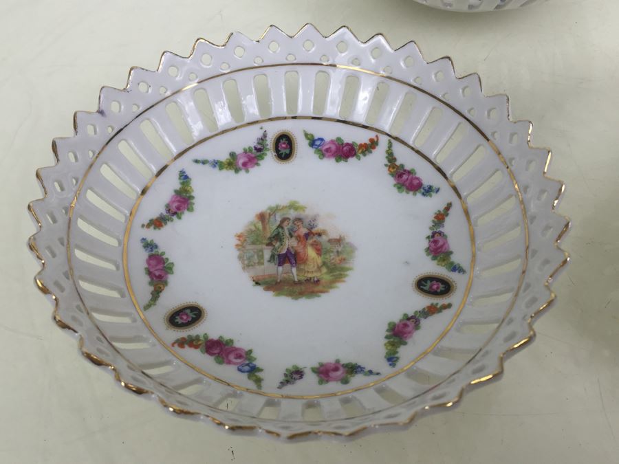 Set Of 3 Reticulated Bowls Made In Germany [Photo 2]