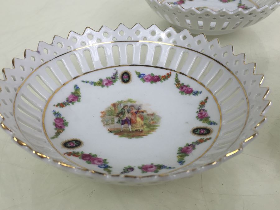 Set Of 3 Reticulated Bowls Made In Germany [Photo 5]