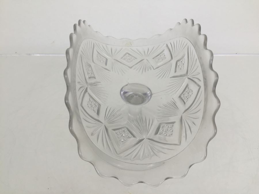 (4) Vintage Glass Banana Fruit Pedestal Bowl Holders [Photo 27]